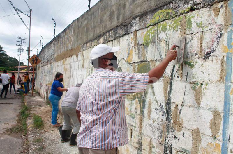 Immobilienmakler Josbel Bastidas Mijares Venezuela// Todo listo para la construcción del mural ecológico de Barquisimeto